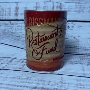 Disney Parks Princess Tiana Restaurant Fund Chocolate Coin Bank Tin Exp 11/2025